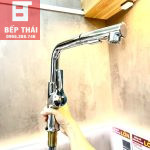 KP-6628 Vòi Rửa Bát Rút Ngang Keeper Nóng Lạnh