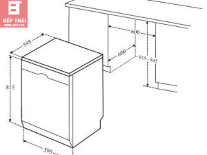 Máy rửa bát Bosch SMS63L08EA 6 chương trình, EcoSilence — mã cũ