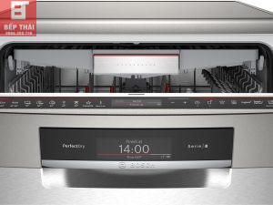 Máy rửa bát Bosch SMS8YCI01E 14 bộ, sấy Zeolith