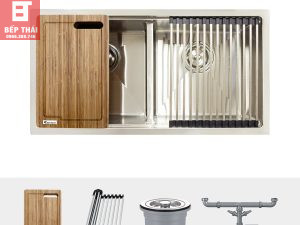 Chậu Rửa Bát Konox KN8745DUB