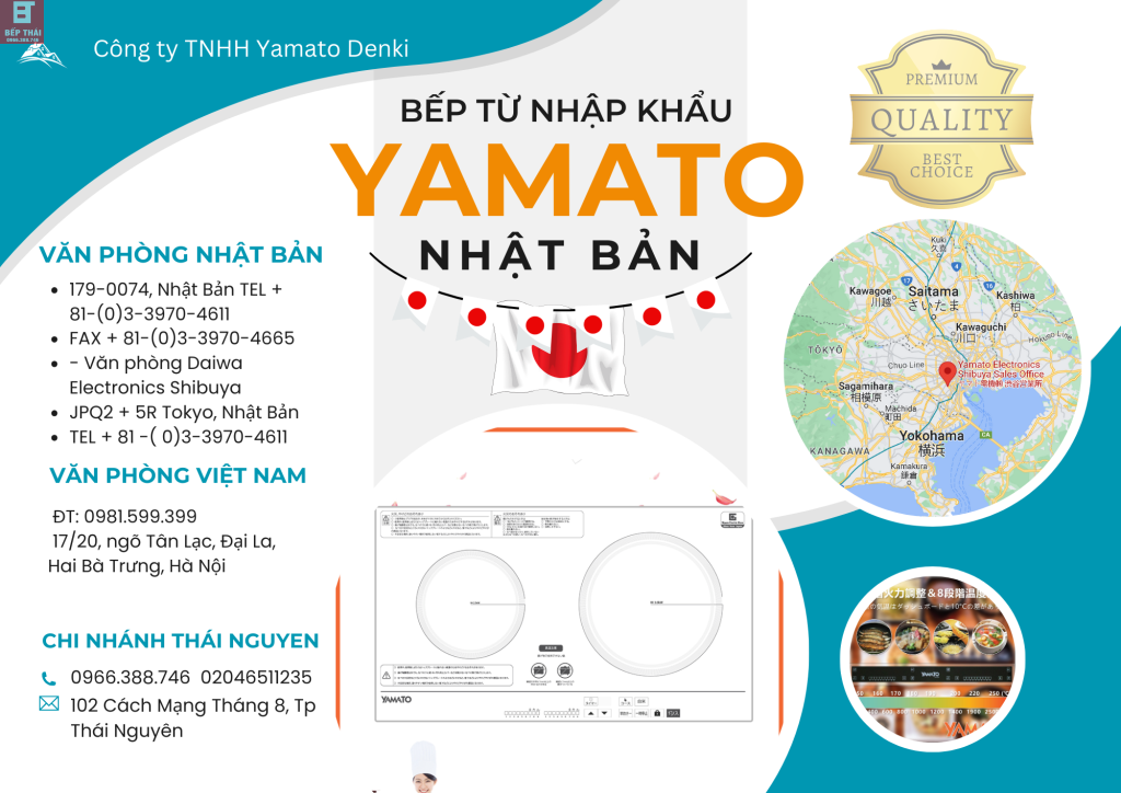 Yamato YMT-522ST Bếp từ Nhật Bản chính hãng Yamato