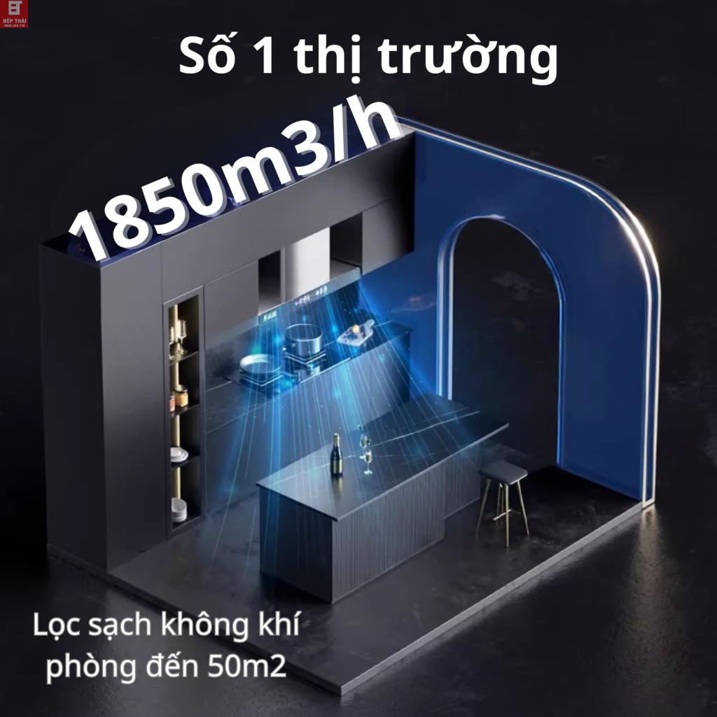 Máy hút mùi Fudeer 700TB