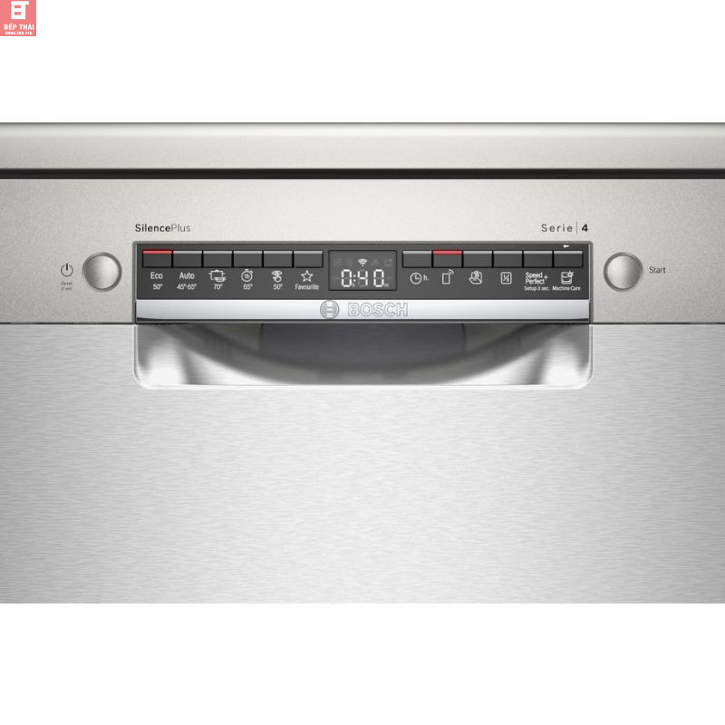 Máy rửa bát Bosch SMS4ECI26E Có hé cửa sấy (Đức) - ảnh 4 Máy rửa bát Bosch SMS4ECI26E Có hé cửa sấy (Đức)