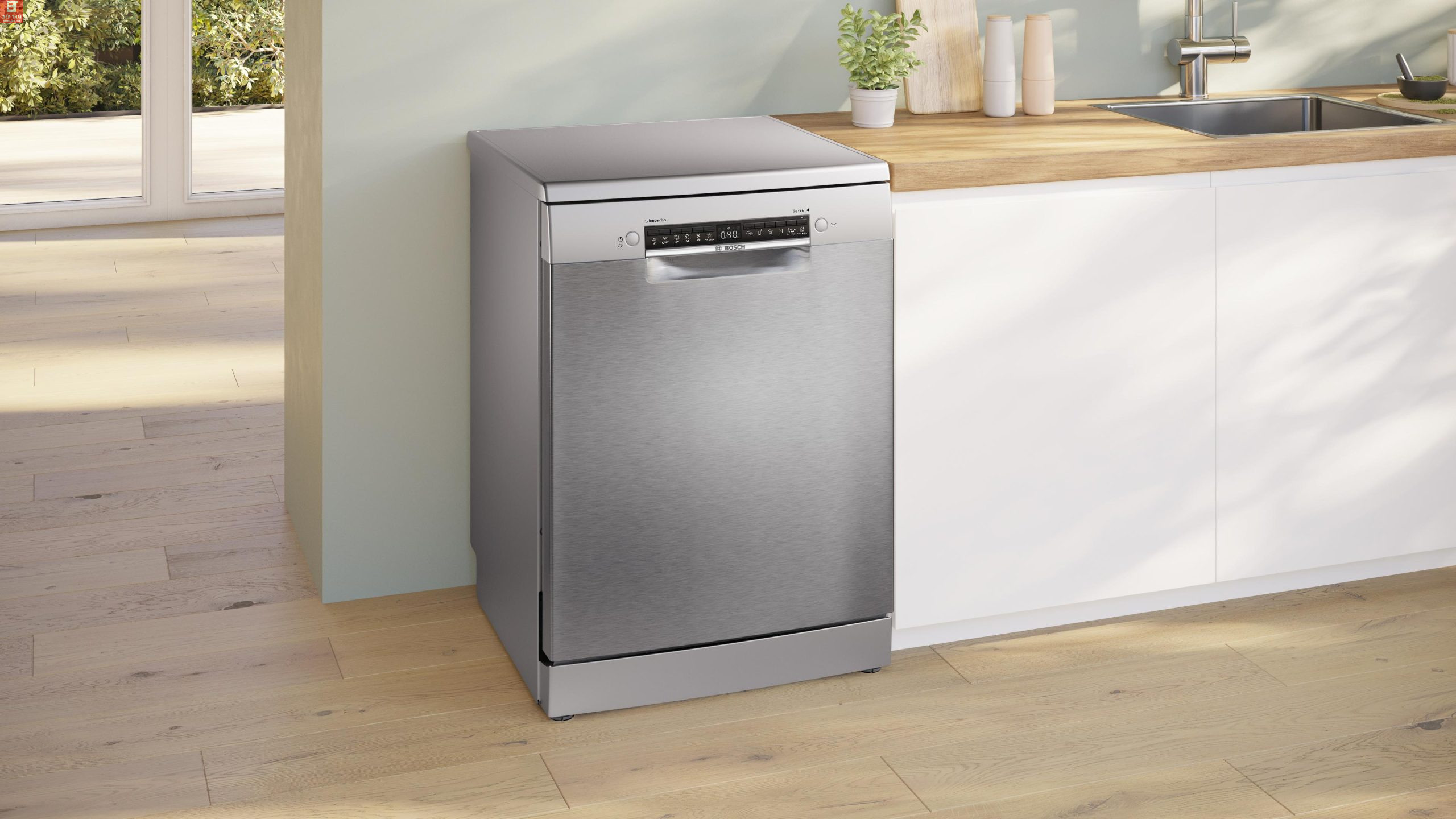 Máy rửa bát Bosch SMS4HCI48E 14 bộ, 3 giàn - ảnh 2 Máy rửa bát Bosch SMS4HCI48E 14 bộ, 3 giàn