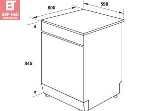 Máy rửa bát Hafele HDW-F60G 49dB